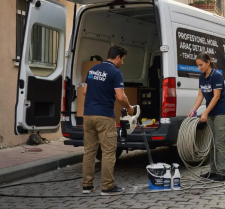 Türkiye'de mobil araç içi detaylandırma yapan deneyimli ve güler yüzlü ekip